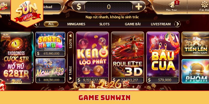 SUNWIN – Cổng Game Bài Đổi Thưởng 2026